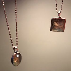 ⚡️NYE SALE⚡️Two Labradorite Necklaces